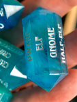 Character Creation Dice - Teal Waters III