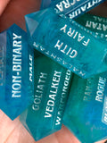 Character Creation Dice - Teal Waters III