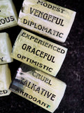 Vices & Virtues Personality Dice - Golden Swirls