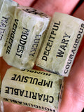 Vices & Virtues Personality Dice - Golden Swirls
