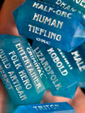 Character Creation Dice - Teal Waters I