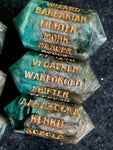 Character Creation Dice - Verdigris