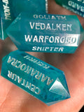 Character Creation Dice - Teal Waters II