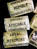 Vices & Virtues Personality Dice - Golden Swirls