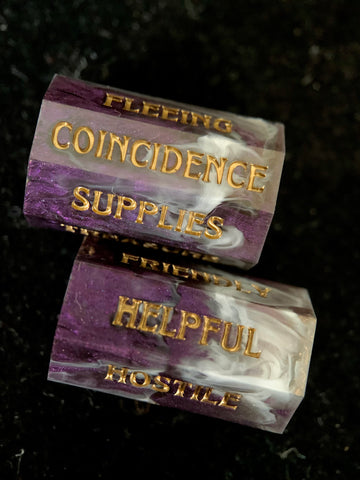 Encounter Dice - Amethystish