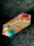 Character Creation Dice - Rainbow Jasper