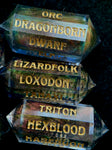 Character Creation Dice - Oil Slick