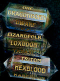 Character Creation Dice - Oil Slick