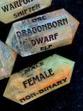 Character Creation Dice - Pastel Smoke
